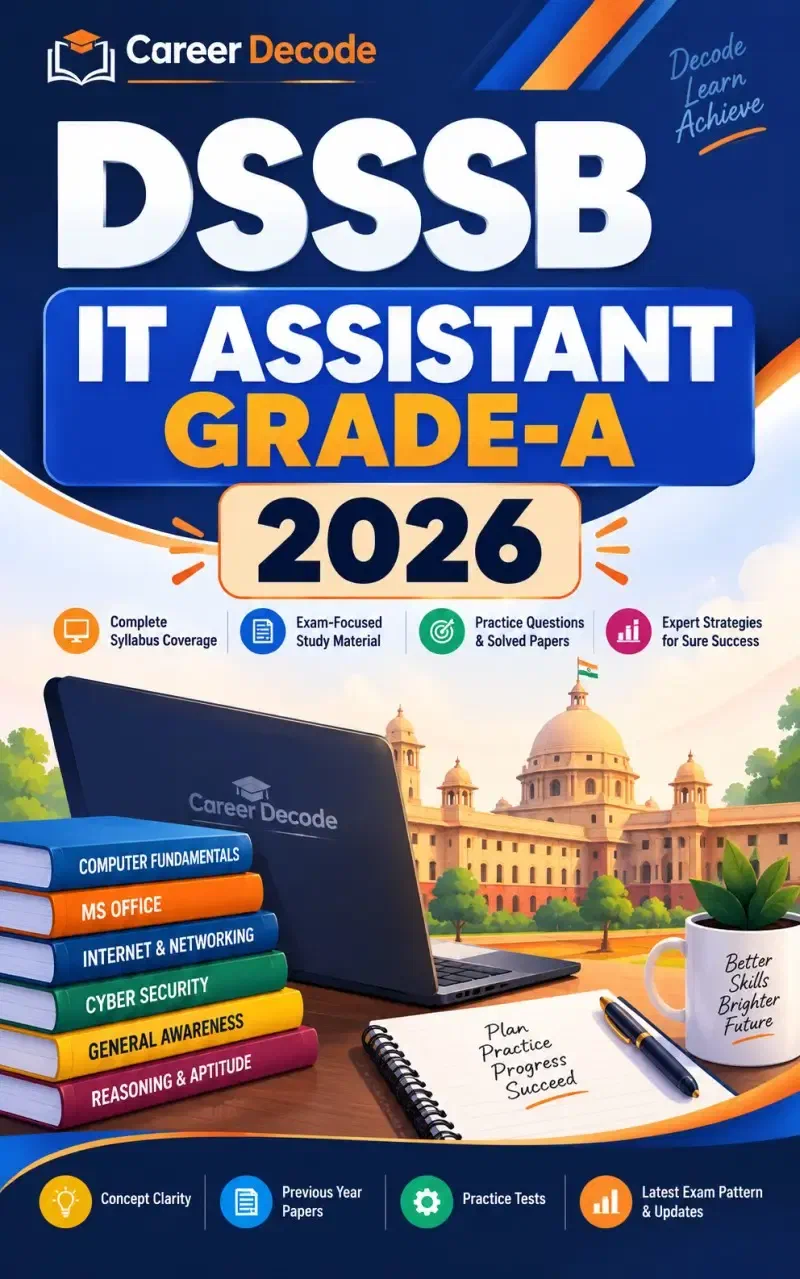 Cover of DSSSB IT Assistant Grade-A 2026